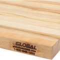 Global Industrial Maple Square Edge Bench Top, 72 x 24 432252